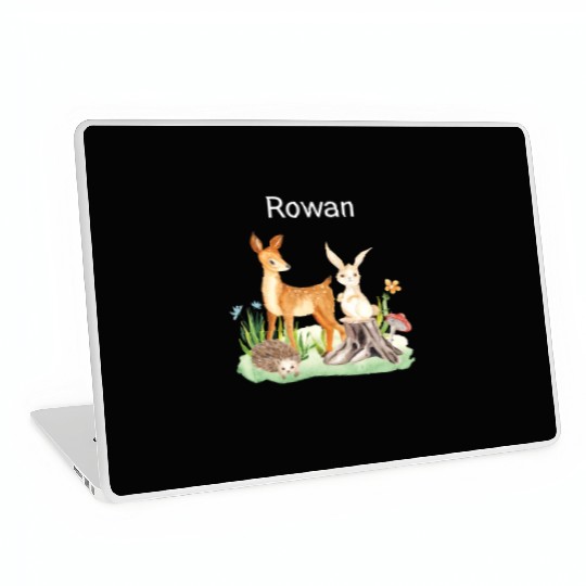 Animal deer rabbit hedgehog Rowan Laptop Skins