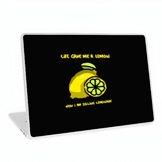 Life has given me a lemon Laptop Skins