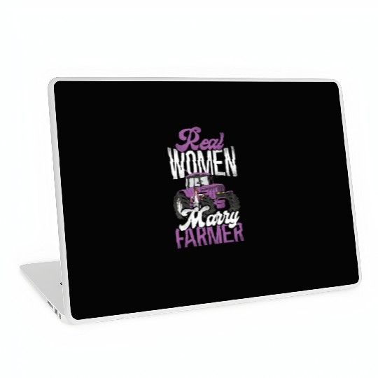 Farming Farmer Husband Wife Laptop Skins