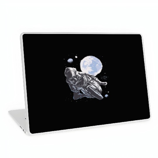Space astronaut science planets astronomy design Laptop Skins