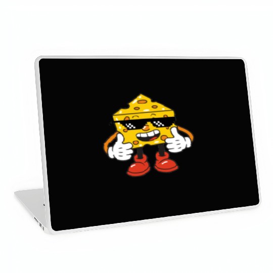 thug life cheese Laptop Skins