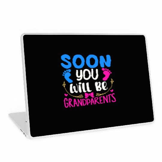 We Will Become Grandparents, Be Grandparents Laptop Skins