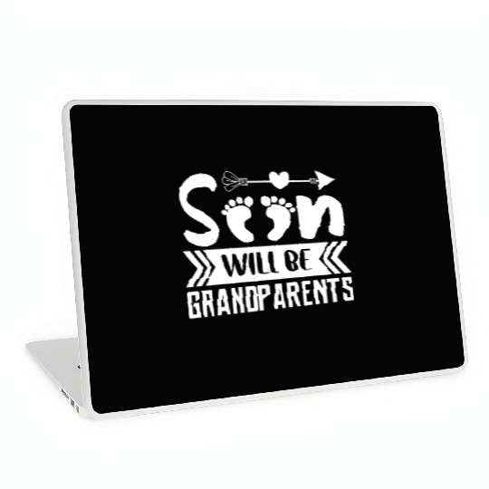 We Will Soon Become Grandparents, Be Grandparents Laptop Skins