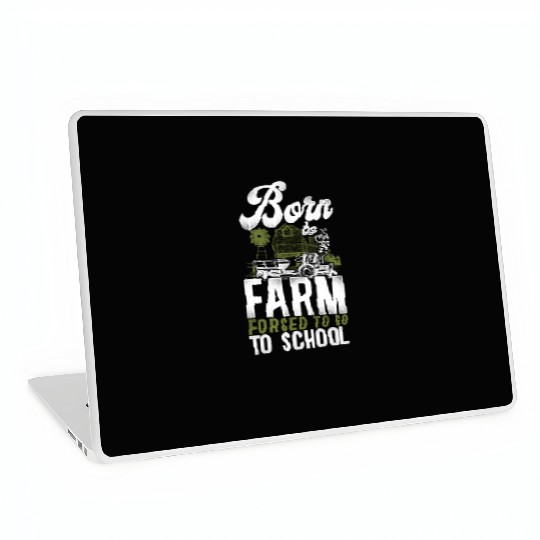 Farming Farmer Tractor Vintage Laptop Skins