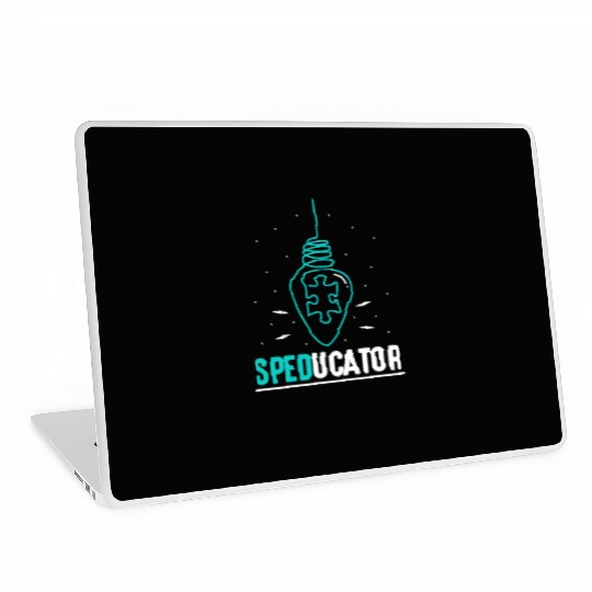 Speducator Special Education Cute Sped Teacher Laptop Skins