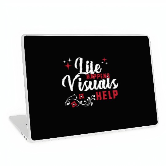 Sped Teacher Aba Therapy Life Happens Visuals Help Laptop Skins