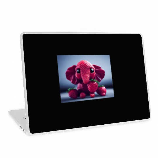 Strawberry Elephant Laptop Skins