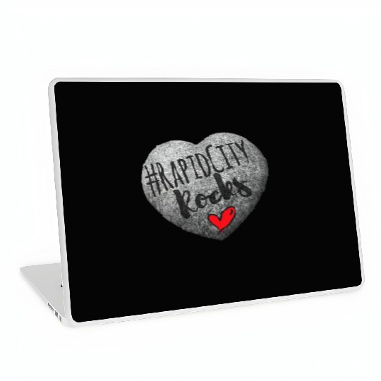 Rapid City Rocks Random Kindness Rock Painting Com Laptop Skins