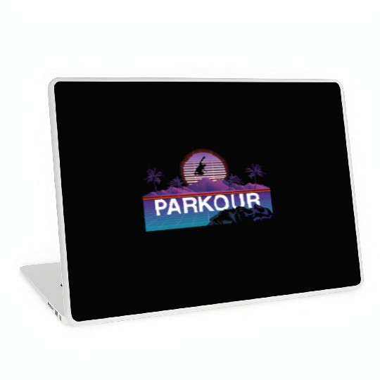 Parkour Free Running Traceur 80s Laptop Skins