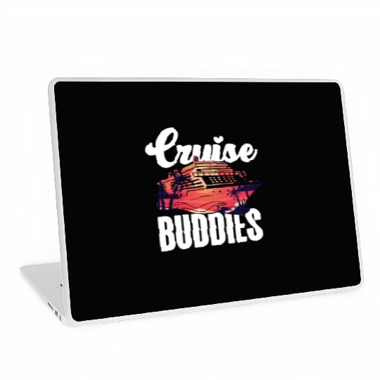 Cruise Ship Vacation Friends Girl Laptop Skins