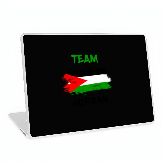 Jordan team flag design Laptop Skins