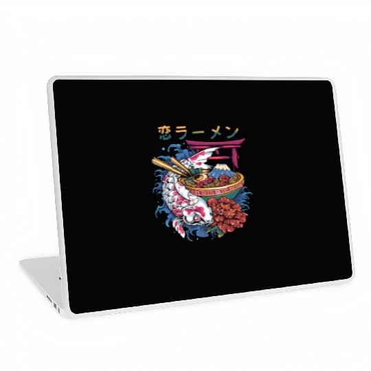 Ramen Koi Fish Japan Tokyo Kawaii Laptop Skins