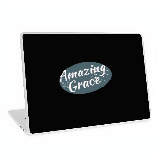 Amazing Grace Christian design Laptop Skins