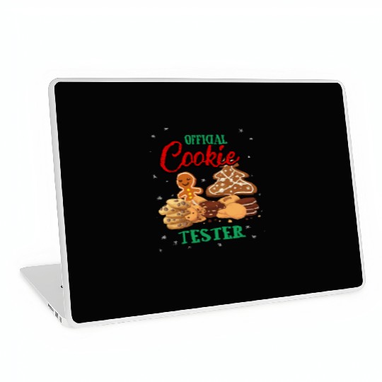 Official Cookie Taster Christmas Cute Holiday Laptop Skins