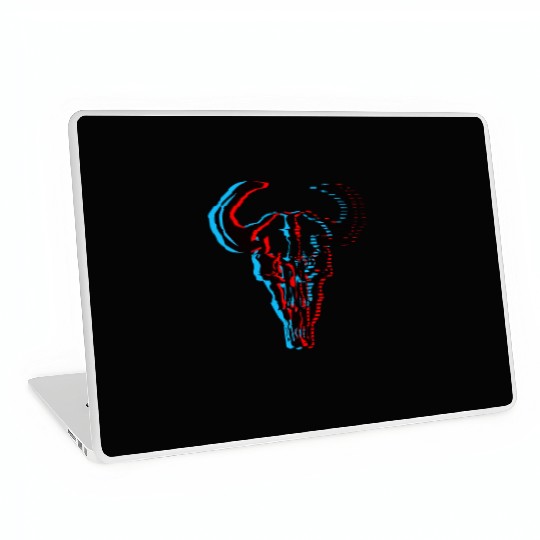 Buffalo skull Laptop Skins