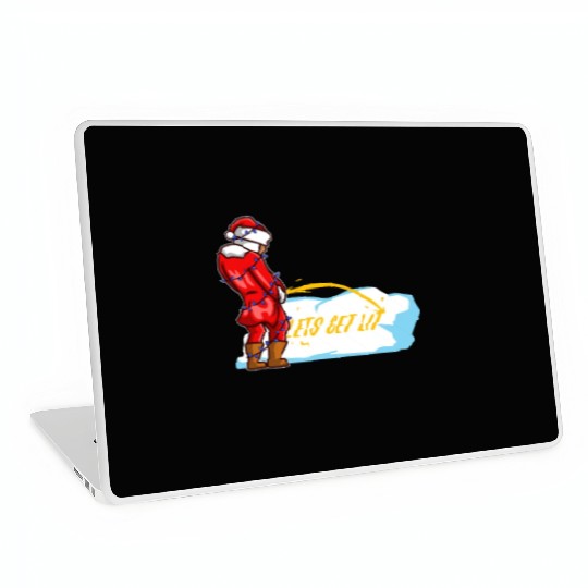 Lets get lit christmas Laptop Skins