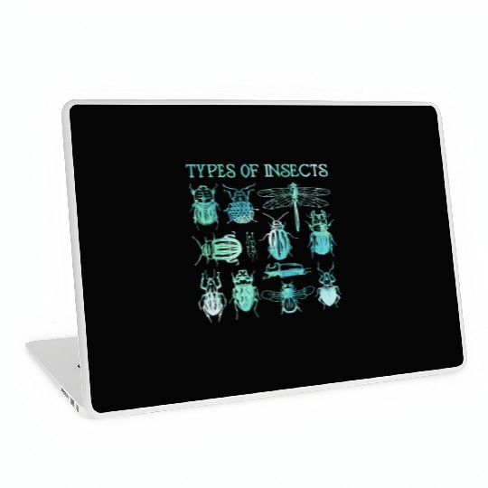 Biology Bug Types of Insects Lover Laptop Skins