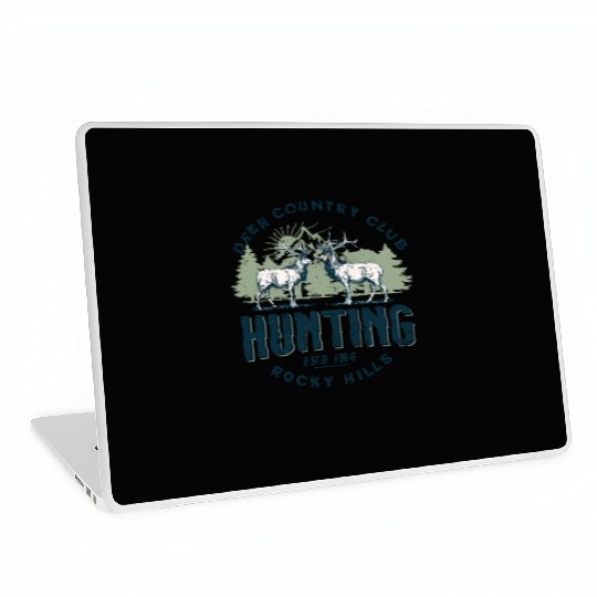 Deer country club Laptop Skins