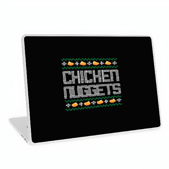 X-Mas Quote - Chicken Nuggets Laptop Skins
