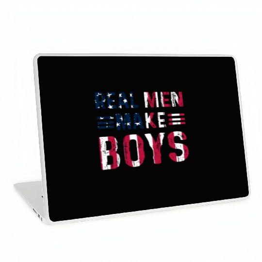 Boy Daddy - Real Men Make Boys Daddy To Be Laptop Skins