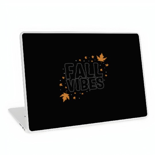 Halloween Theme Fall Vibes Coffee Lover Mug Gift, Laptop Skins
