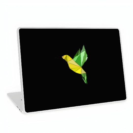 Hummingbird geometrical Laptop Skins