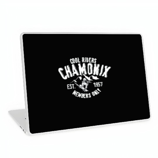 Chamonix cool riders Laptop Skins