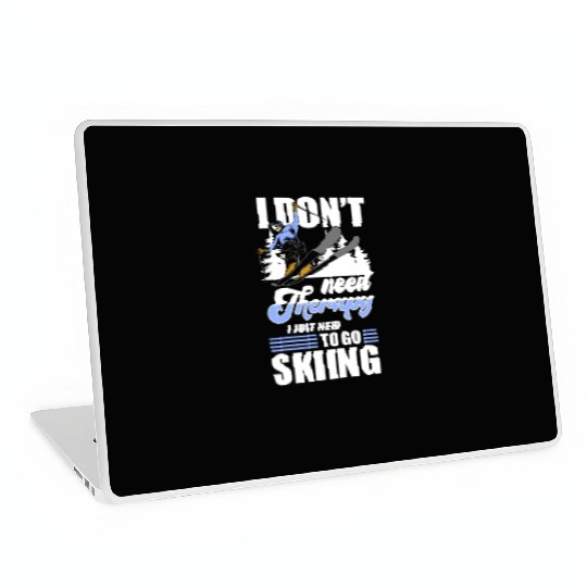 Winter Sports Vacation Skier Laptop Skins