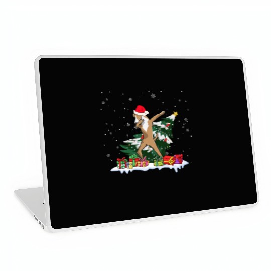 Great Dane Christmas Dabbing Santa Xmas Pajama Laptop Skins