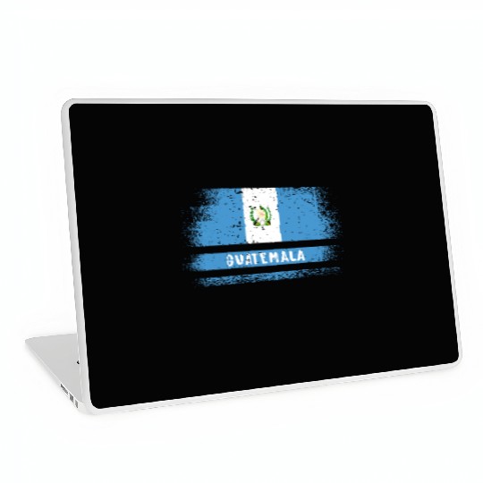 Guatemala flag Laptop Skins