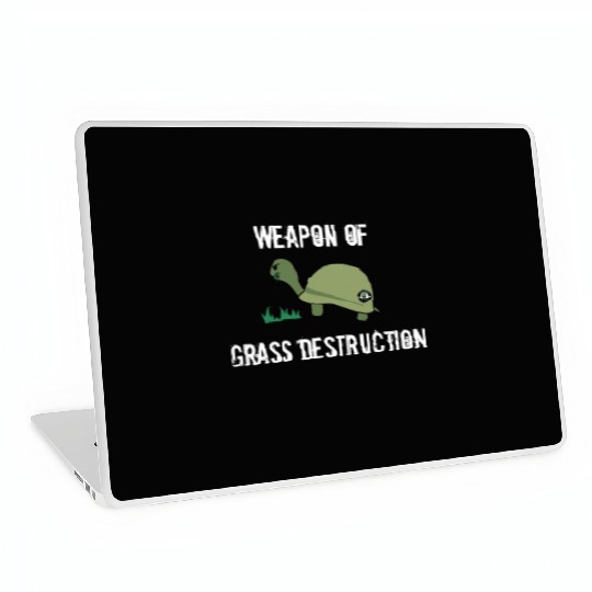 Grass destruction (Light) Laptop Skins