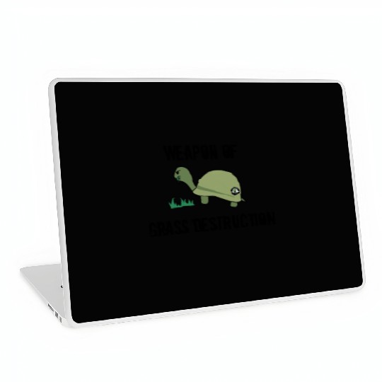 Grass Destruction (Dark) Laptop Skins