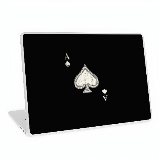 Ace Of Spades Blackjack Cards Poker 21 Laptop Skins