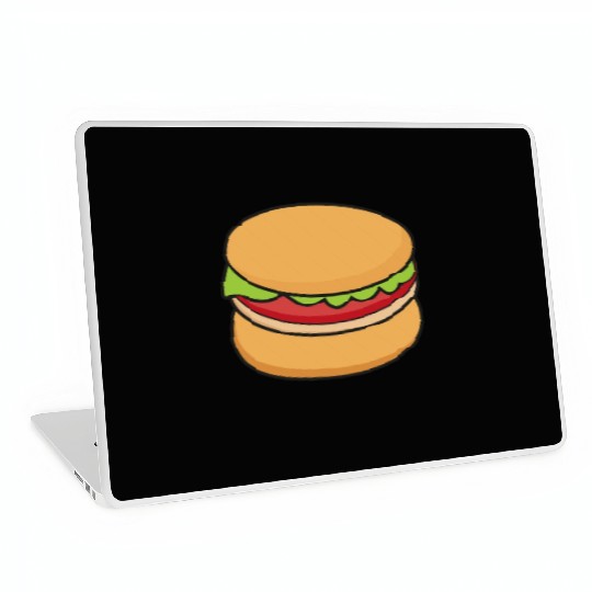 very cute delicious burgers Laptop Skins