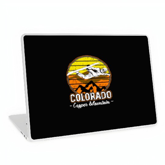 Copper Mountain Colorado Snowboarding Laptop Skins