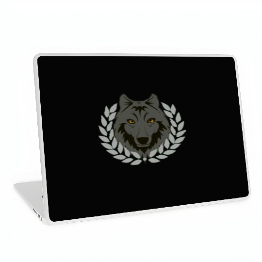 alpha wolf Laptop Skins