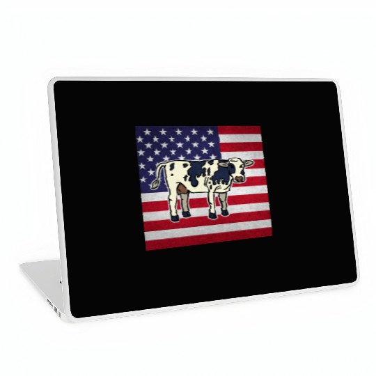 Cow Farming Dairy Farmer Laptop Skins