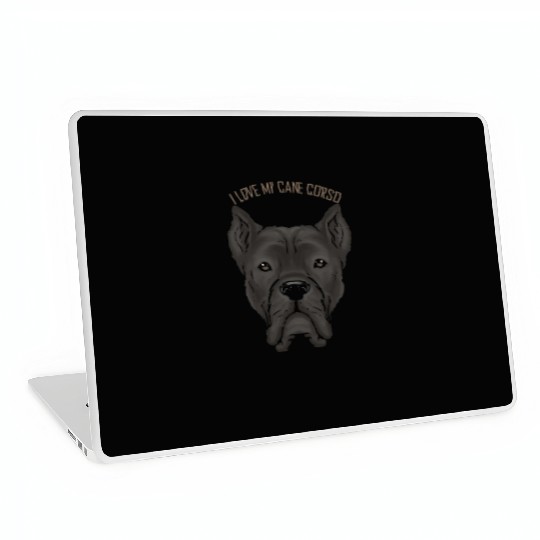 Dog Lover - I Love My Cane Corso Laptop Skins