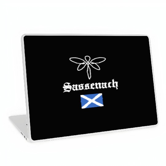 Sassenach Outlander Celtic Gaelic Dragonfly Laptop Skins