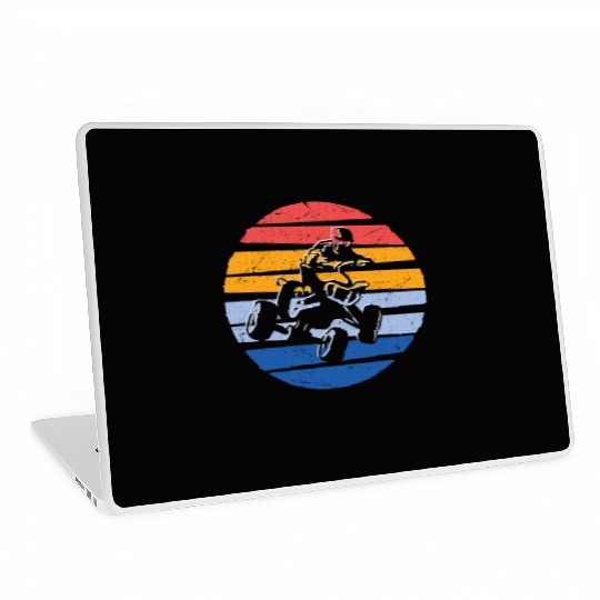 ATV Biker Graphic Offroad 4 wheeler Quad Laptop Skins
