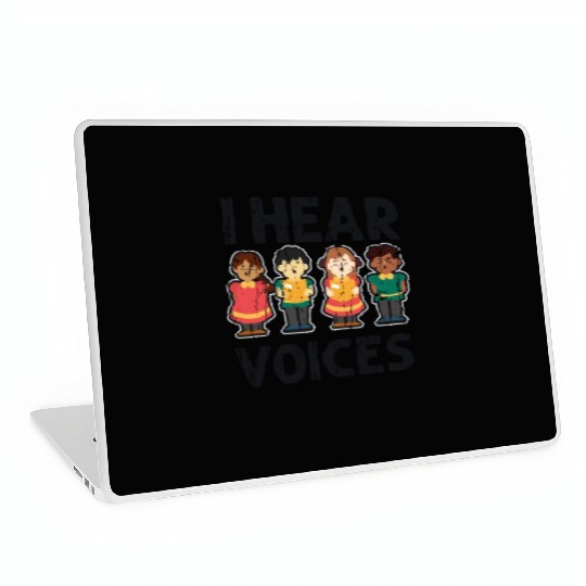 I hear voices - orchestra Laptop Skins