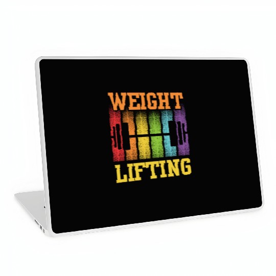 Weightlifting Lift Gym Workout Laptop Skins