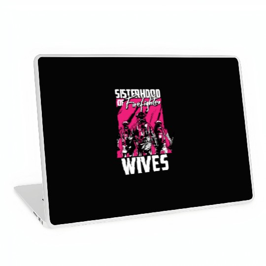 Firefighter Thin Red Line Sisterhood Laptop Skins