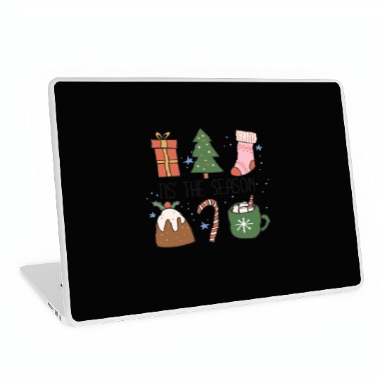 Tis the Season Christmas Laptop Skins