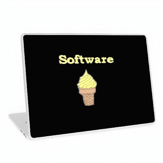 Software Vanilla Ice Cream Laptop Skins
