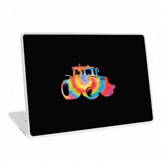 Farming Farmer Tie Dye 80s 90s Laptop Skins