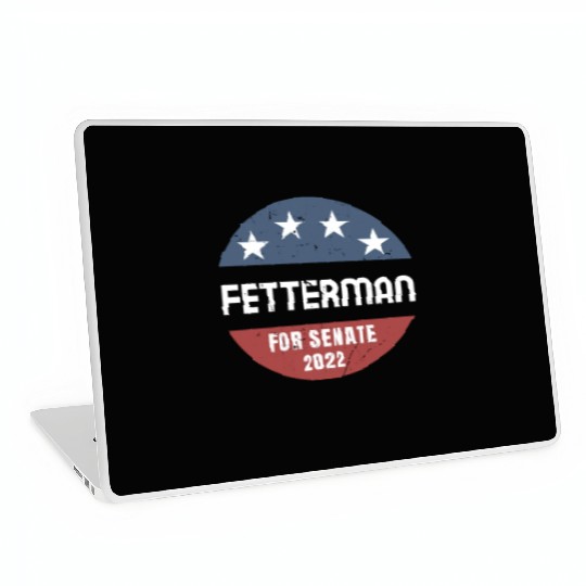John Fetterman for Senate 2022 Pennsylvania Laptop Skins