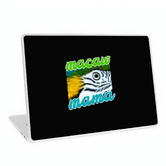 Blue And Yellow Macaw - Parrot Laptop Skins