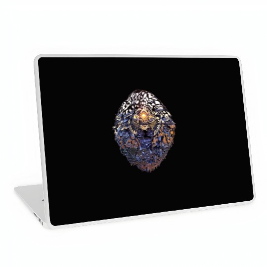 Beautiful Painting of a Lion of my Paintings Laptop Skins
