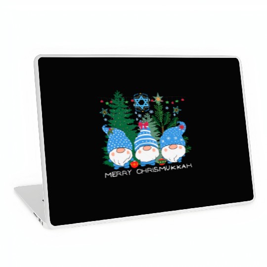 Merry Christmukkah, Jewish Christmas Laptop Skins